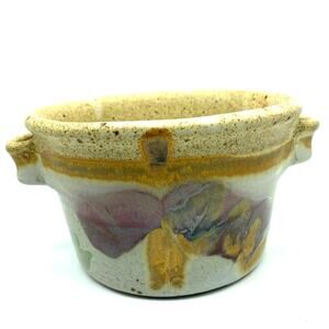 Chamberlain‎ Stoneware Handled Bread baker Casserole Studio pottery